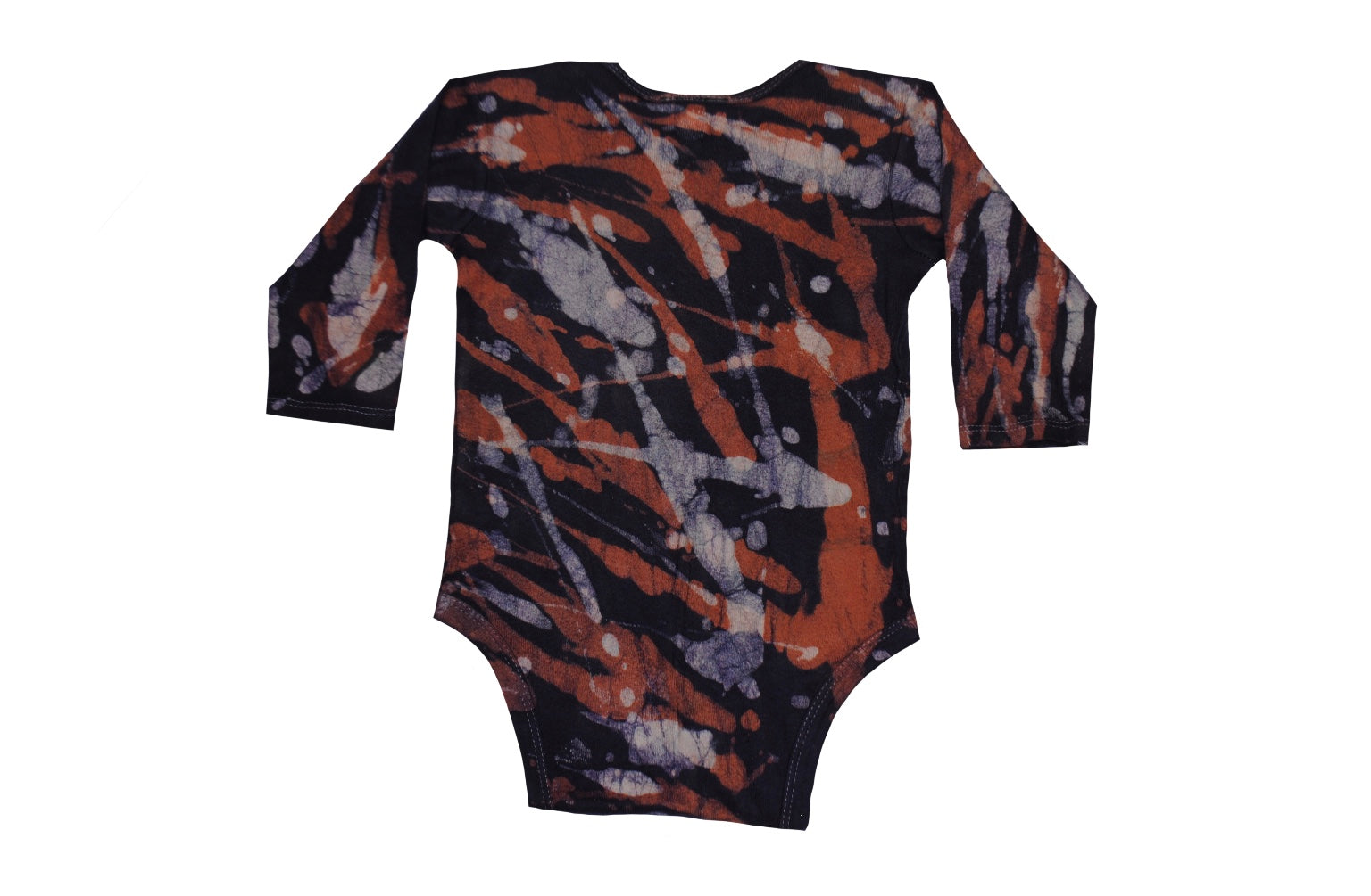 Orange Grey Camo Onesie